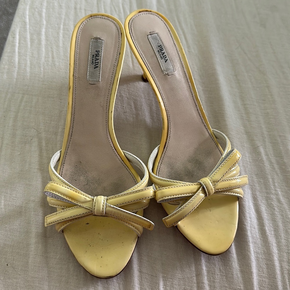 Yellow used Prada heals